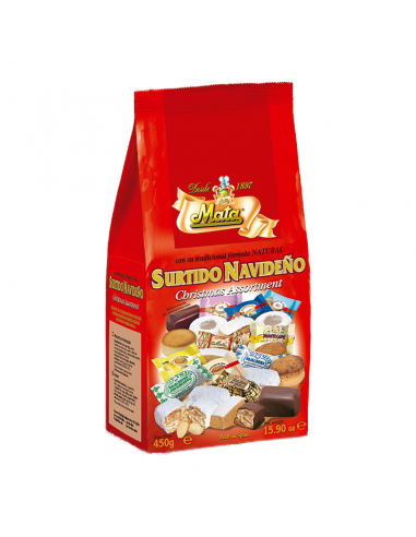 SURTIDO NAVIDEÑO 450GR MATA (12 UND)