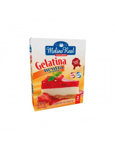 GELATINA NEUTRA MOLINO REAL 2x85 GR...
