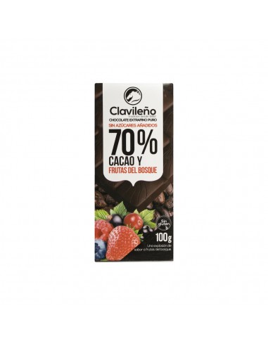 CHOC. NEGRO 70% FRUTAS DEL BOSQUE S/A...