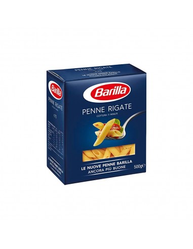 PENNE RIGATE N73 BARILLA 500 GR (12 UND)