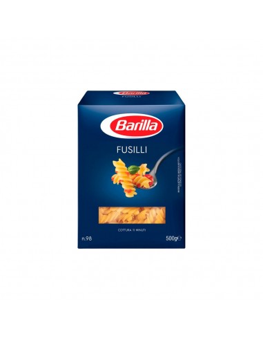 FUSILLI N98 BARILLA 500 GR (12 UND)