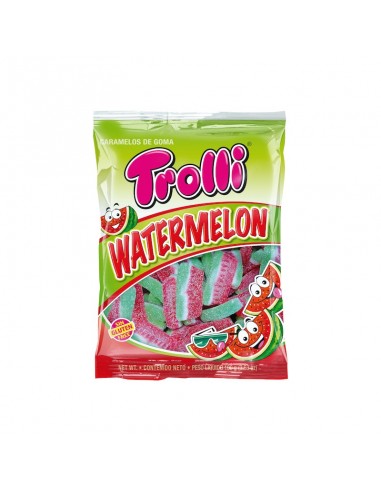 BOLSA WATERMELON TROLLI 100GR (12 UND)