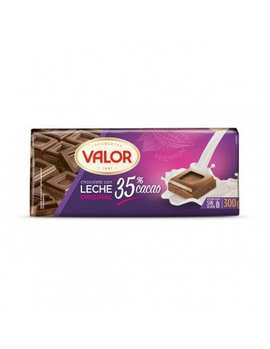 CHOC. PURO LECHE 300GR VALOR (20 UND)