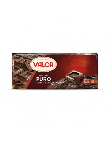 CHOC. PURO 200GR VALOR (17 UND)