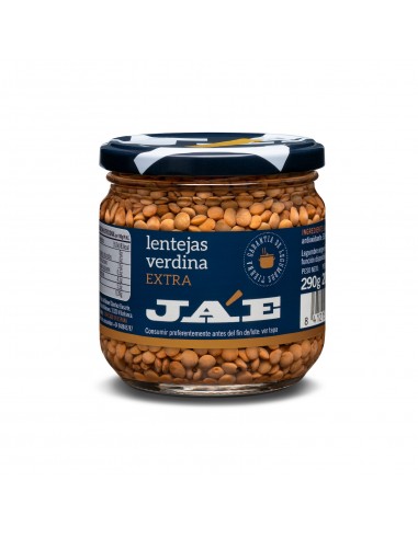 LENTEJAS VERDINAS EXTRA 290GR (12 UND)