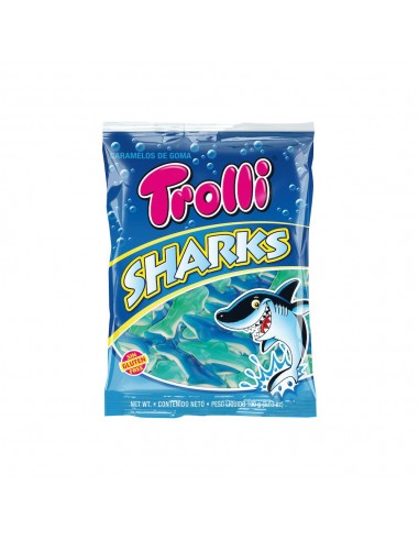BOLSA SHARKS TROLLI 100GR (12 UND)
