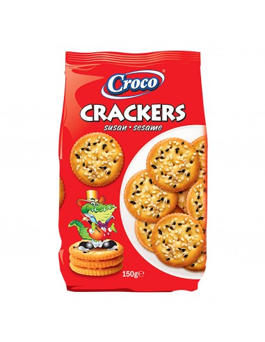 CRACKERS SESAMO 150GR (12 UND)