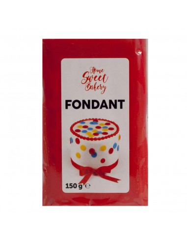 FONDANT ROJO "HOME SWEET BAKERY"...