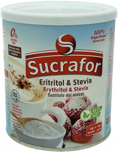 ERITRITOL Y STEVIA...