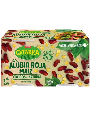 ALUBIA ROJA Y MAÍZ PACK 2X120G...