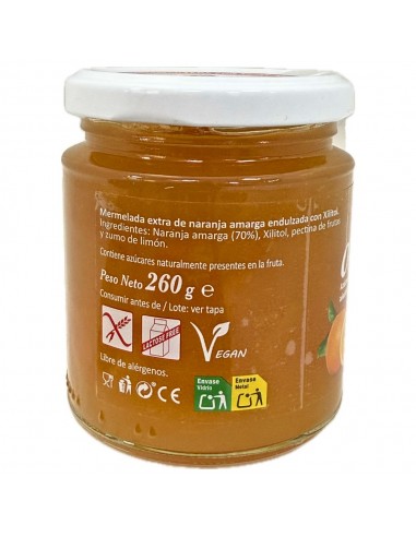 MERMELADA NARANJA AMARGA 260 GRS...