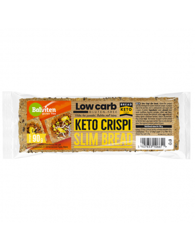 PAN CRISPI KETO SIN GLUTEN 90 G