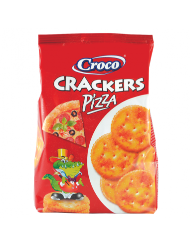CRACKERS PIZZA 150 GRS CROCO (12)
